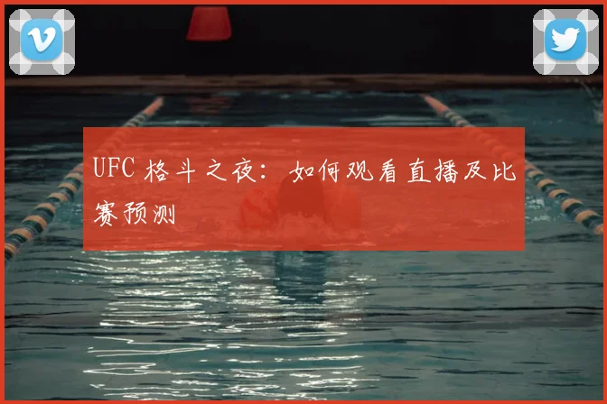 UFC 格斗之夜：如何观看直播及比赛预测
